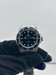 Rolex Submariner No Date Black Dial on Oyster Ref. 14060 Papers 1996