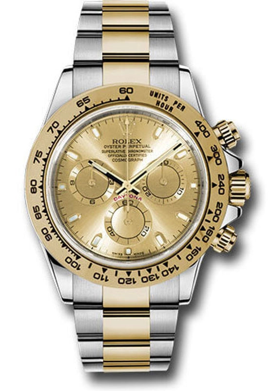 Rolex Daytona Champagne Index Dial on Oyster Ref. 116503 Card 2021