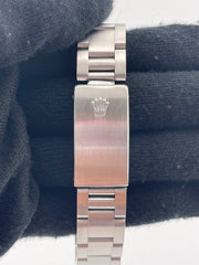 Rolex Oyster Perpetual Date Silver Stick Dial on Oyster Bracelet Ref. 15210 1991