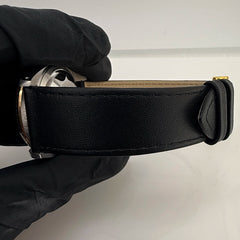 Rolex Datejust 36 Champagne Stick Dial on Generic Leather Strap Ref. 16233 1998
